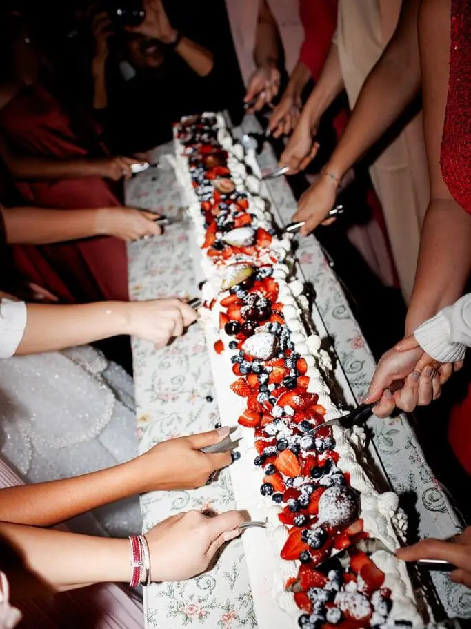 Mãos long cake