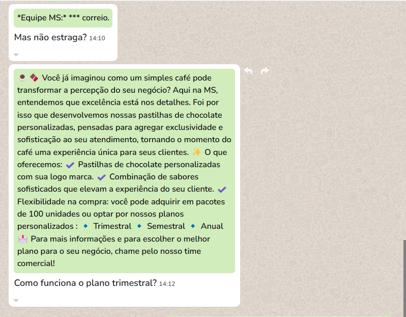 alguns se interessam por planos